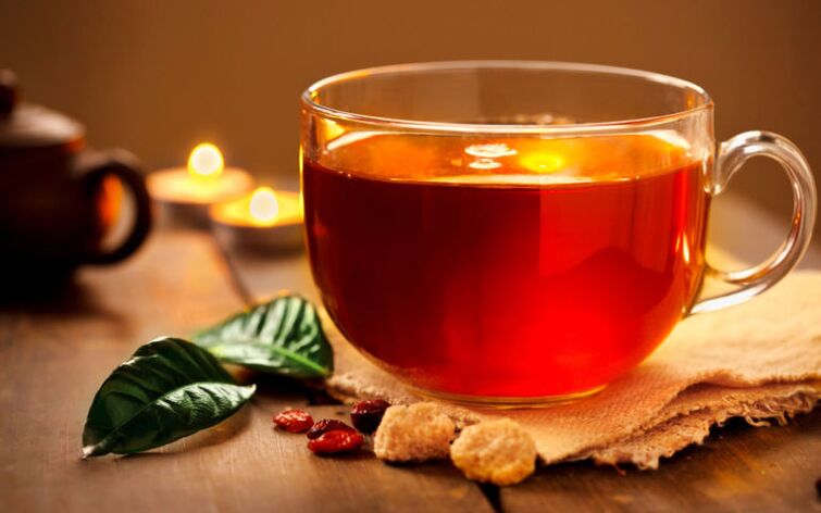 Tea without sugar is a drink allowed in the drinking diet menu