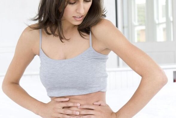 Pain in the abdominal area is one of the first signs of possible pancreatitis. 