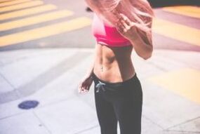 Exercise for weight loss of abdomen and side
